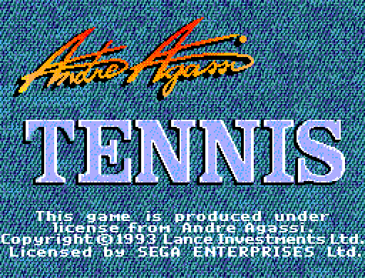 Andre Agassi Tennis