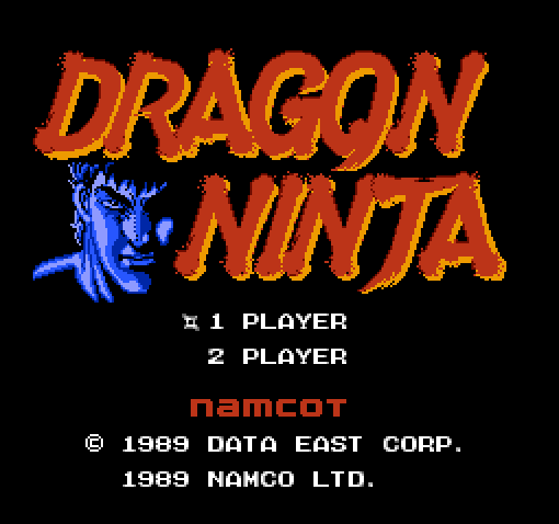 Dragon Ninja [AKA Bad Dudes]