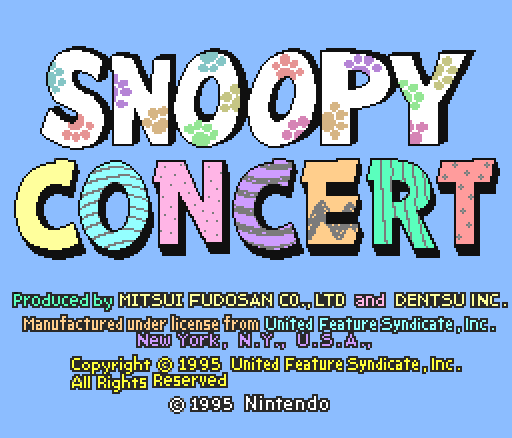 Snoopy Concert
